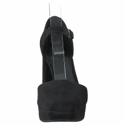 Sheer100 Strap Black Suede