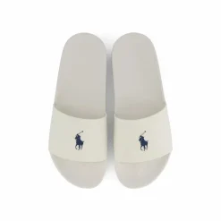 Signature Pony Slide Deckwash White / Navy PP