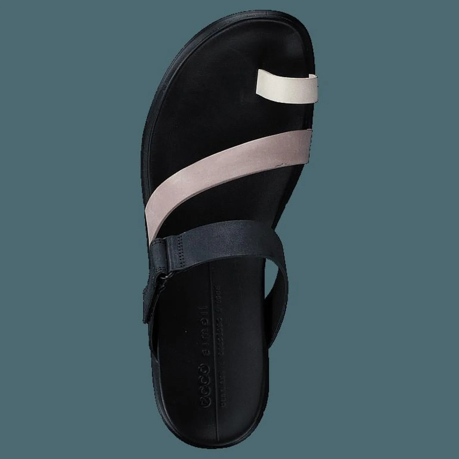 Simpil Sandal Limestone/woodrose/black