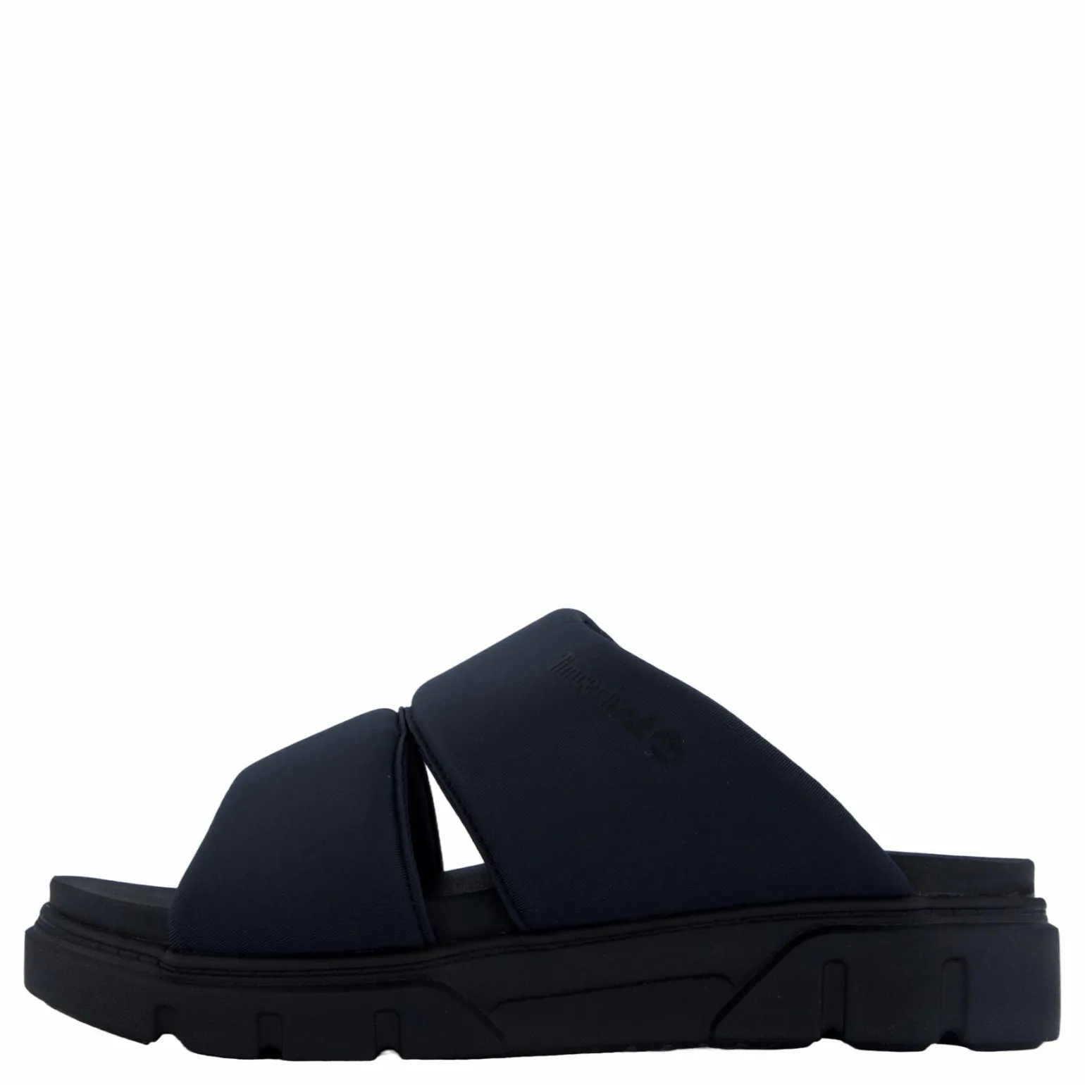 Slide Sandal Greyfield Blk Knit