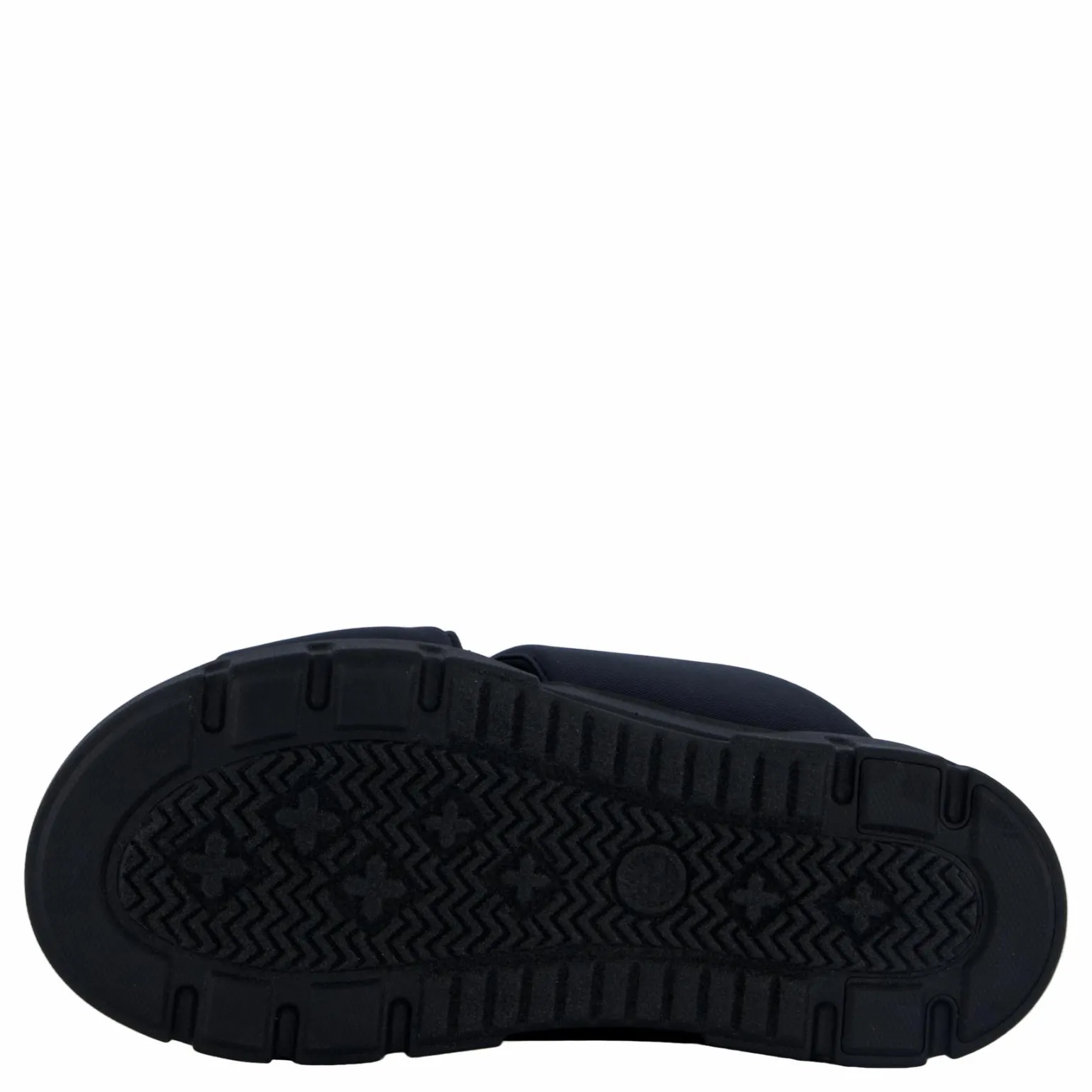 Slide Sandal Greyfield Blk Knit