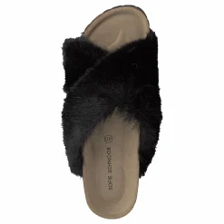 Slipper Blk - Black