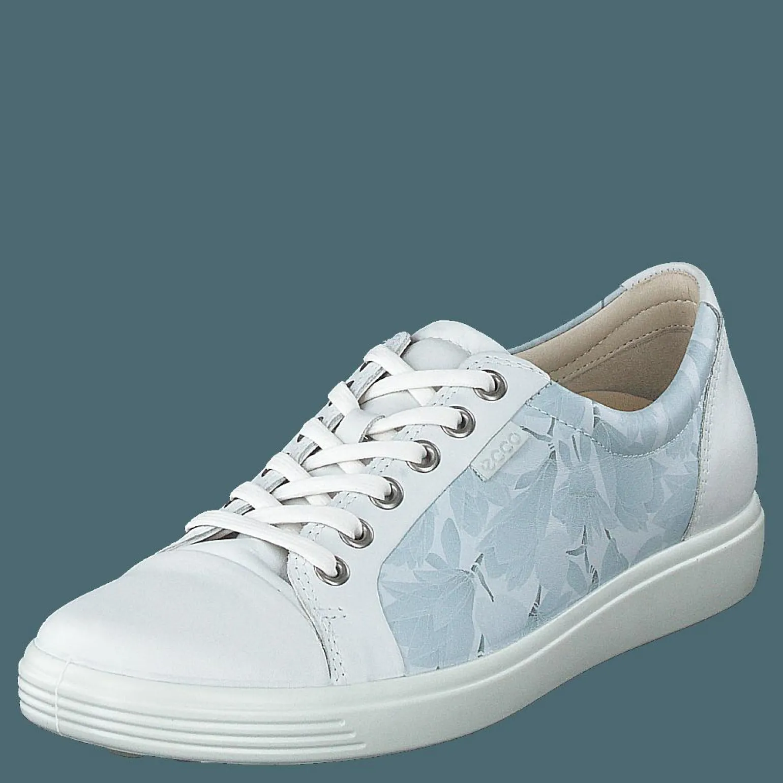 Soft 7 W White/dusty Blue