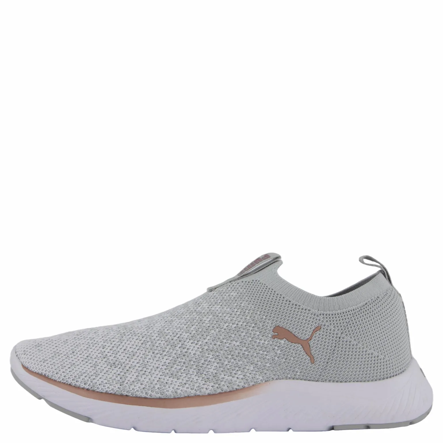 Softride Remi Slip-on Knit Wn Ash Gray-puma White-rose Gold
