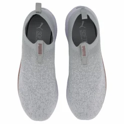 Softride Remi Slip-on Knit Wn Ash Gray-puma White-rose Gold