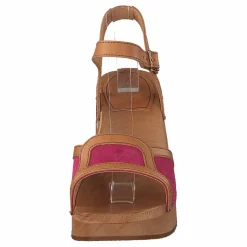 Sophisticated Sandal Bouganville/suede