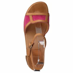 Sophisticated Sandal Bouganville/suede