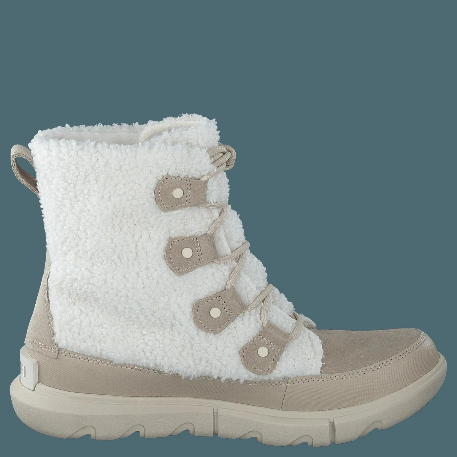 Sorel Explorer Ii Joan Cozy Ancient Fossil, Sea Salt