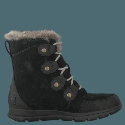 Sorel Explorer Joan 010, Black, Dark Stone