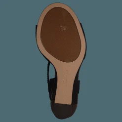 Spiced Poppy Black Leather