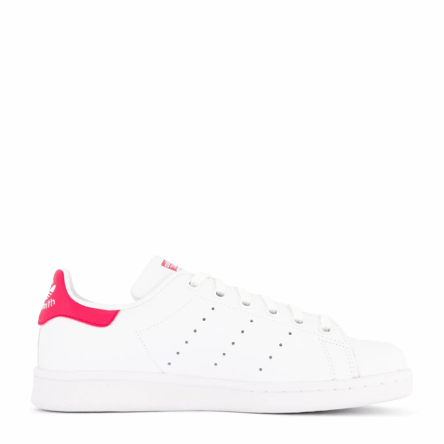 Stan Smith J Ftwr White/Bold Pink