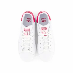 Stan Smith J Ftwr White/Bold Pink