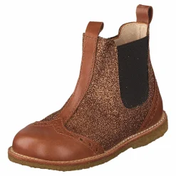 Starter Chelsea Boot With Elas Cognac/rust Gl./brown