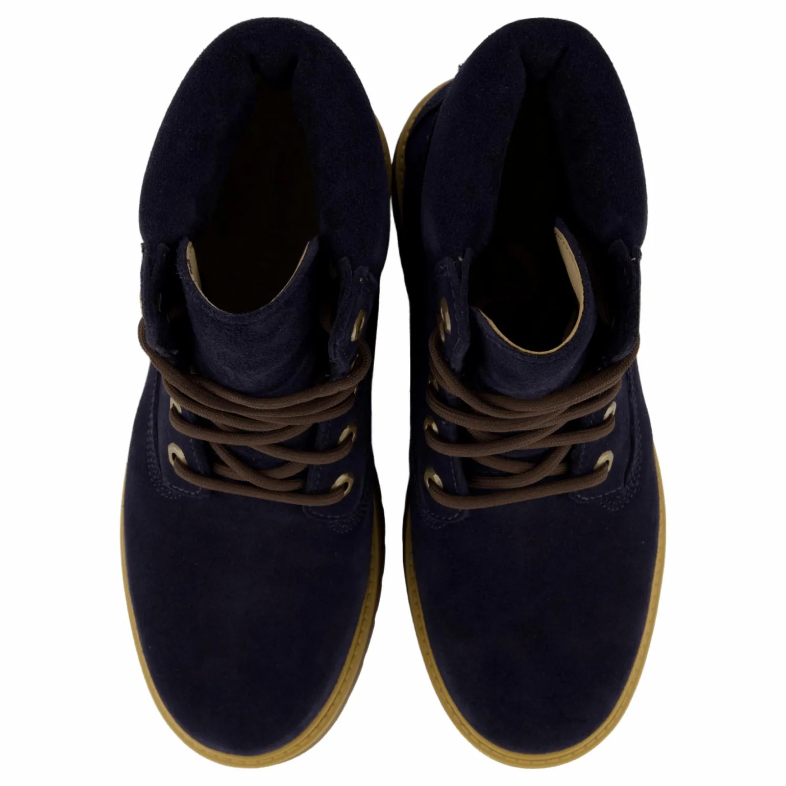 Stone Street 6 Inch Lace Up Wa Dark Blue Suede