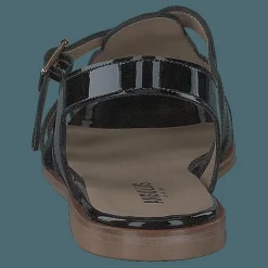 Strap Sandal With Buckle Black