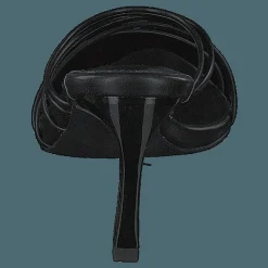 Strappy Pointy Sandals Black