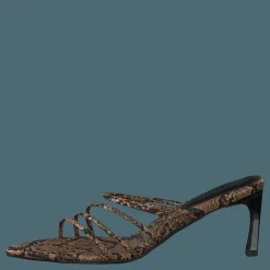 Strappy Pointy Sandals Snake