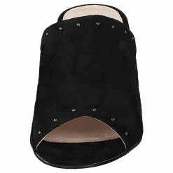 Suede Mule Sandal Jfm17 110 - Black 10