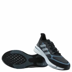 Supernova+ Shoes Core Black / Silver Metallic / Blue Oxide