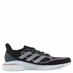 Supernova+ Shoes Core Black / Silver Metallic / Pink Met.