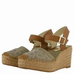 Susan Lycra Print Beige