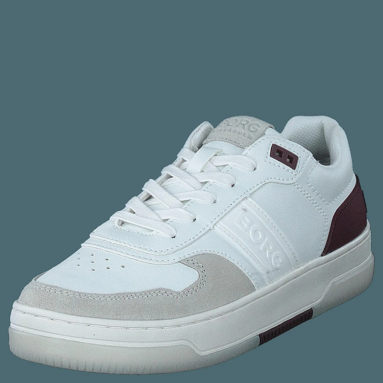 T2300 Ctr W White-burgundy