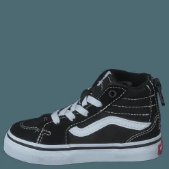 Td Filmore Hi Zip (suede/canvas) Black/white