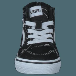 Td Filmore Hi Zip (suede/canvas) Black/white