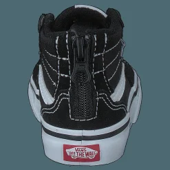 Td Filmore Hi Zip (suede/canvas) Black/white