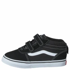 Td Ward Mid V (suede/canvas)black/white