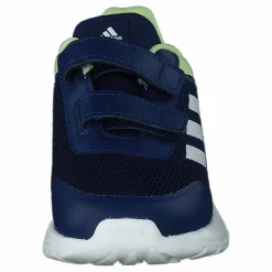 Tensaur Run Shoes Dark Blue / Core White / Pulse Lime