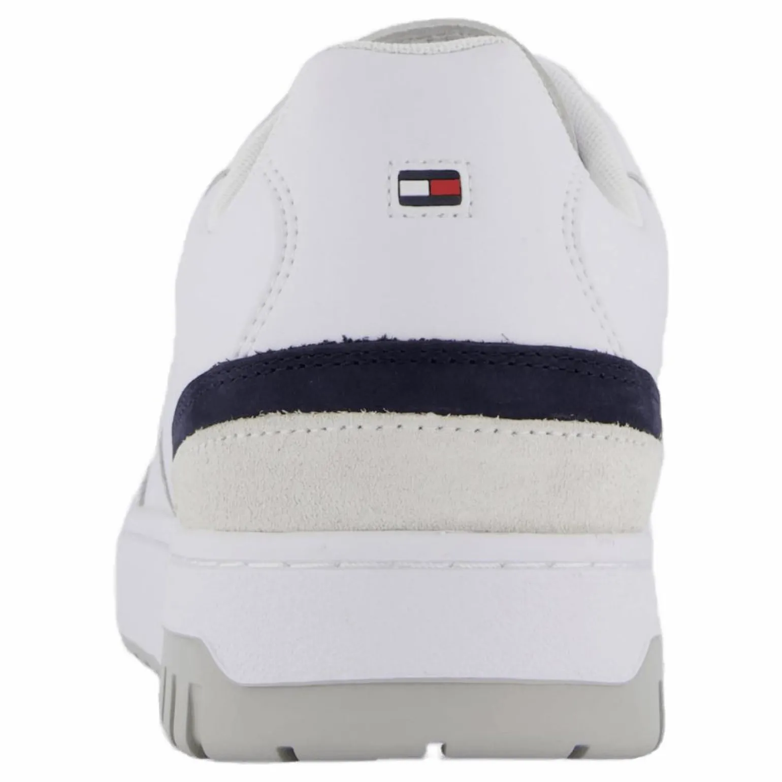 Th Basket Street Leather White