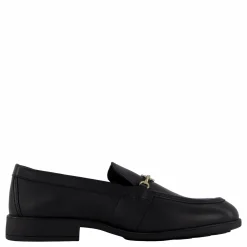 Th Chain Leather Loafer Black