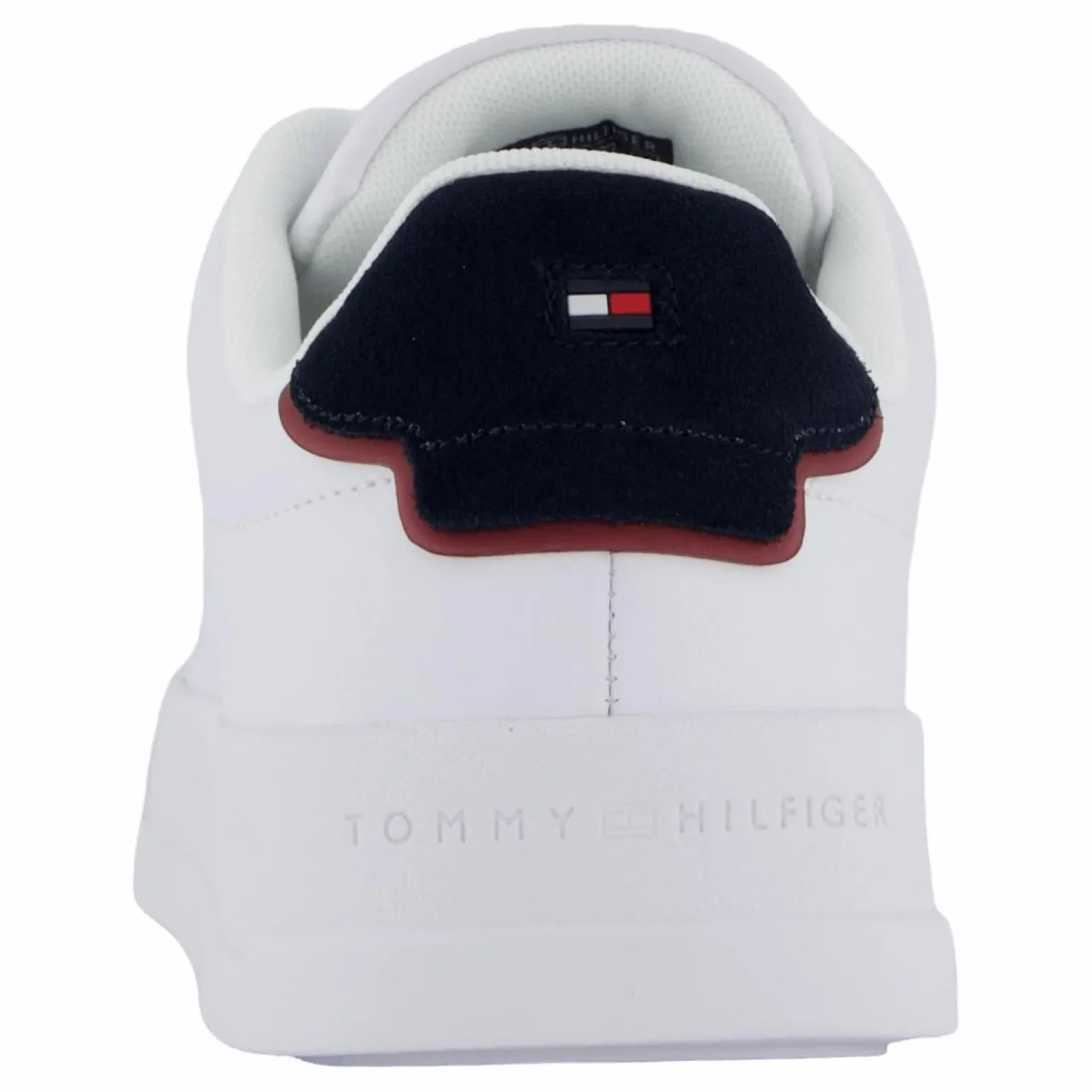 Th Court Lth Detail Ess White