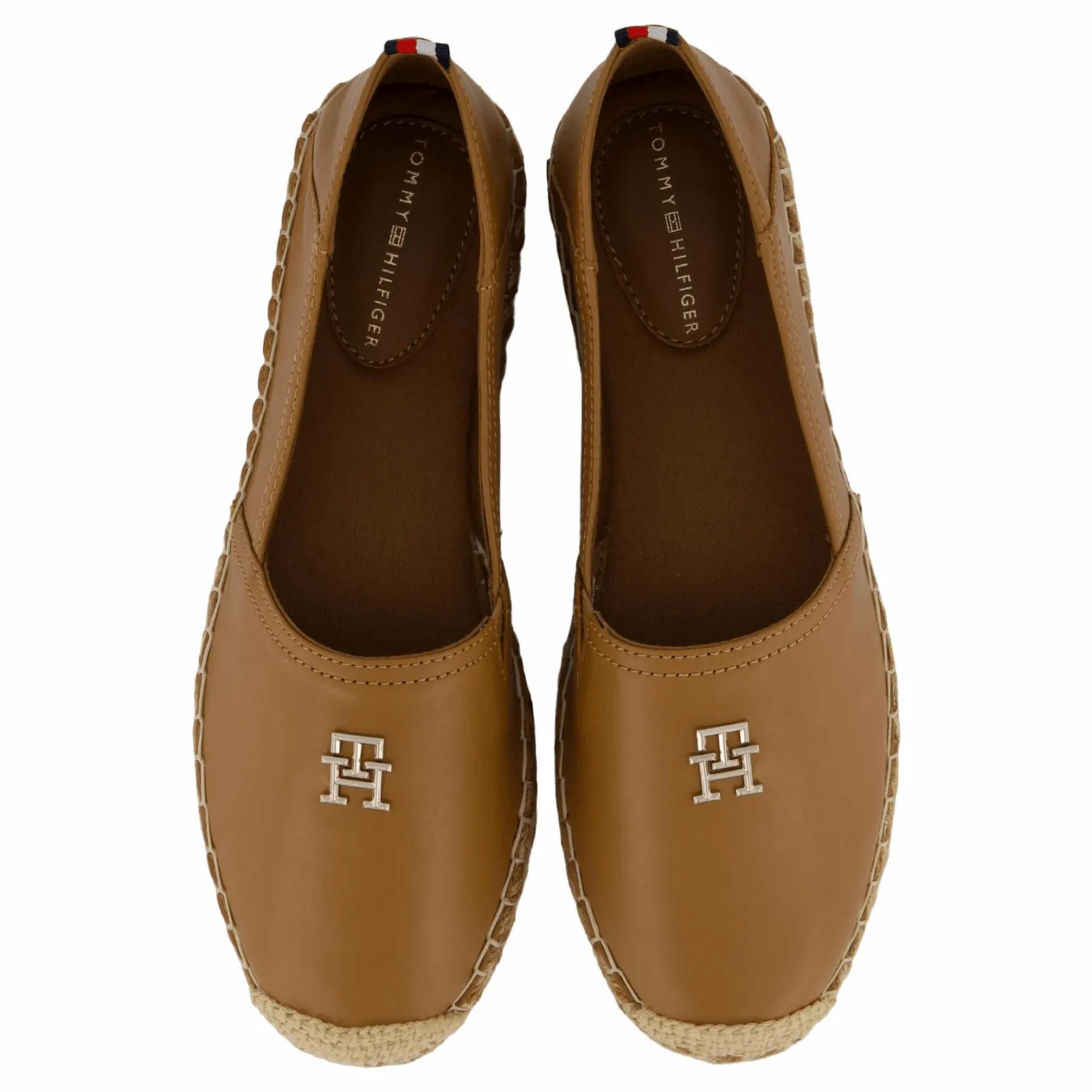 Th Leather Flat Espadrille