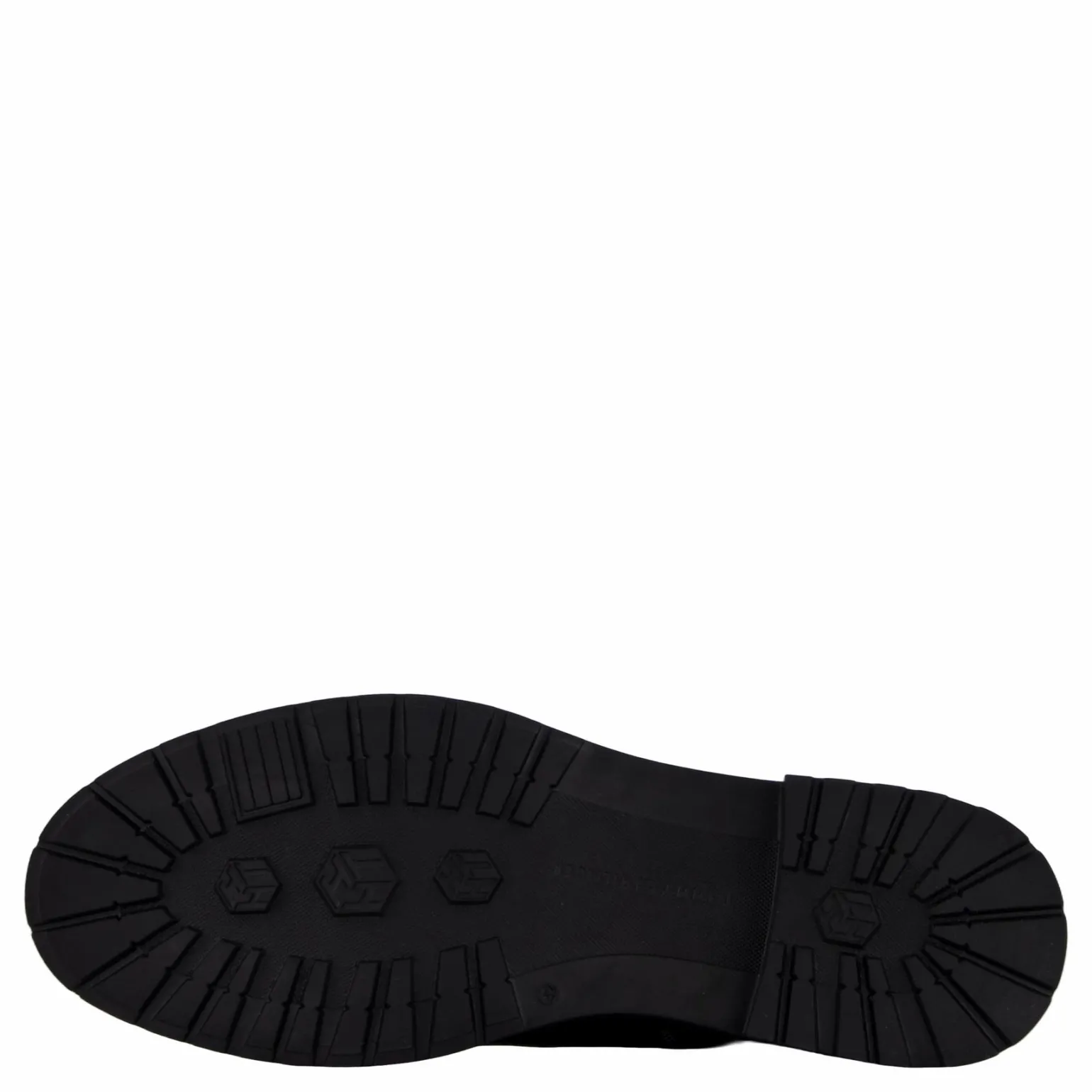 Th Logo Leather Mix Chelsea Black