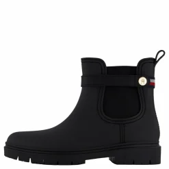 Th Stud Rubberised Rainboot Black