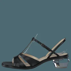 The Gem Sandal Black