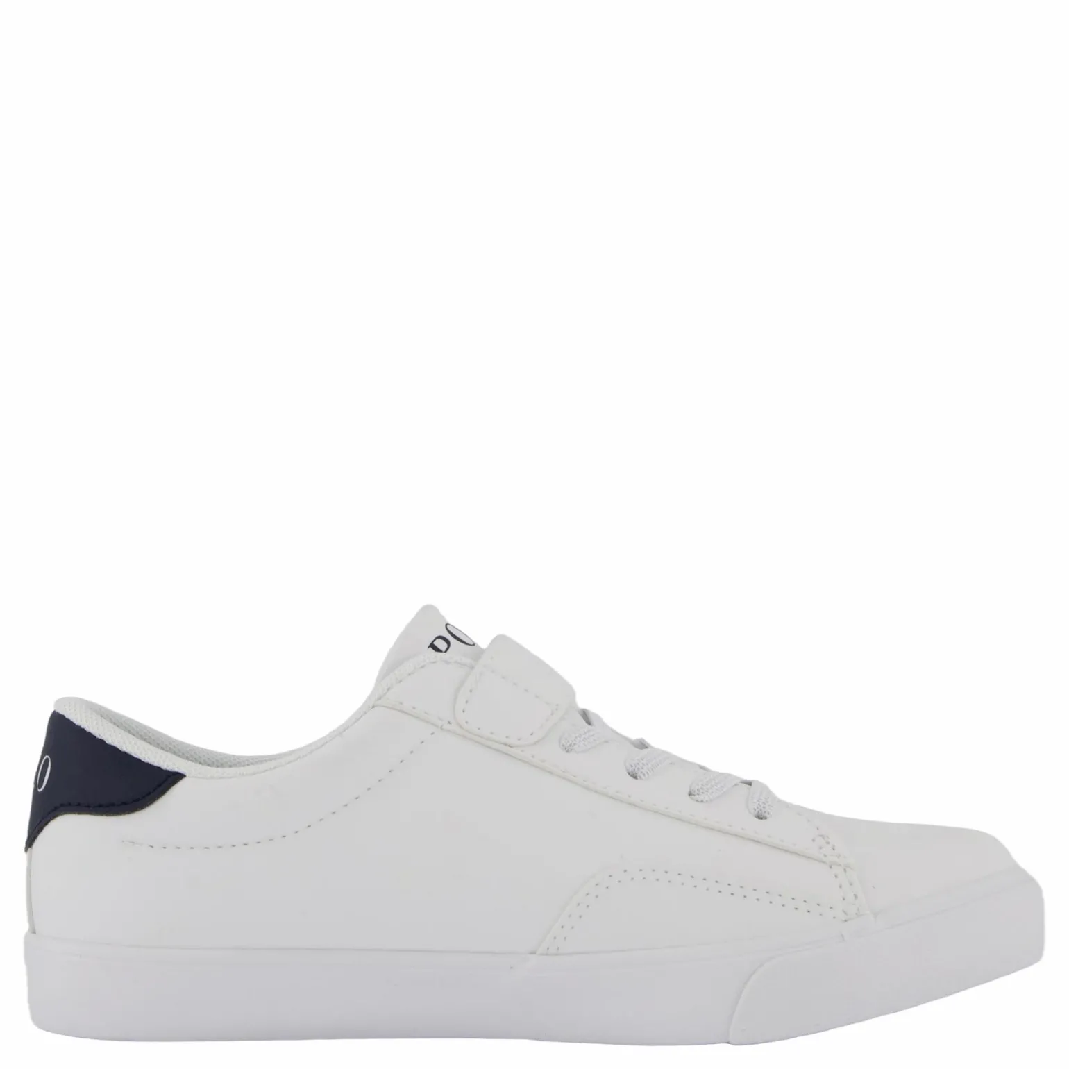 Theron V Ps White Smooth Pu/navy W/ Navy P