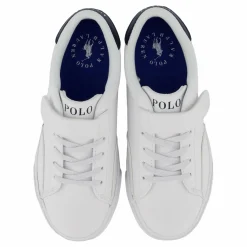 Theron V Ps White Smooth Pu/navy W/ Navy P