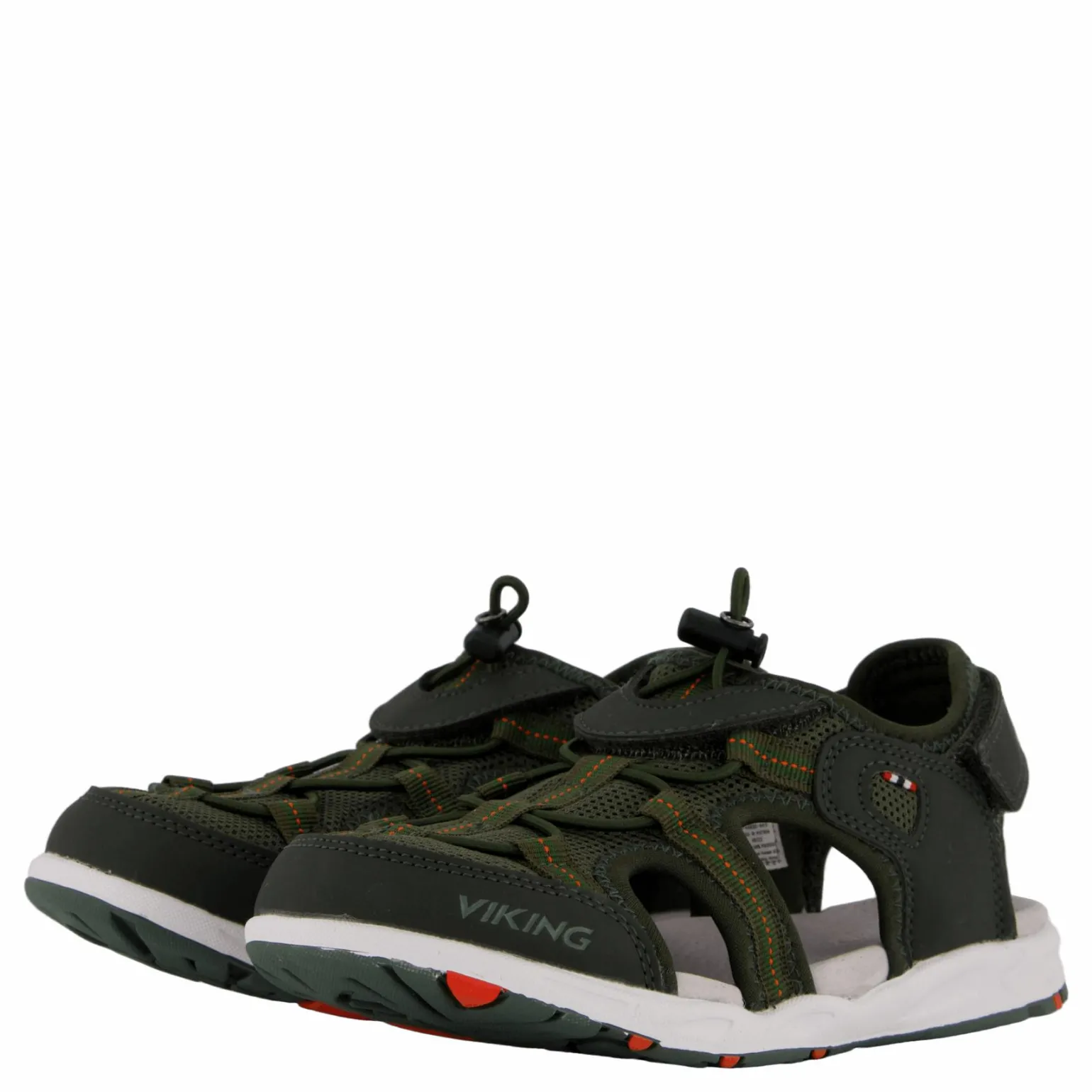 Thrill Moss Green/red