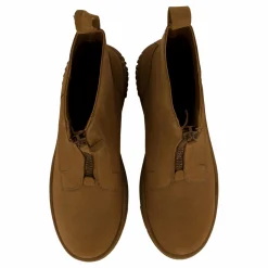 Tjw Zip  Up Flatform Nubuck Bo Light Sepia Brown