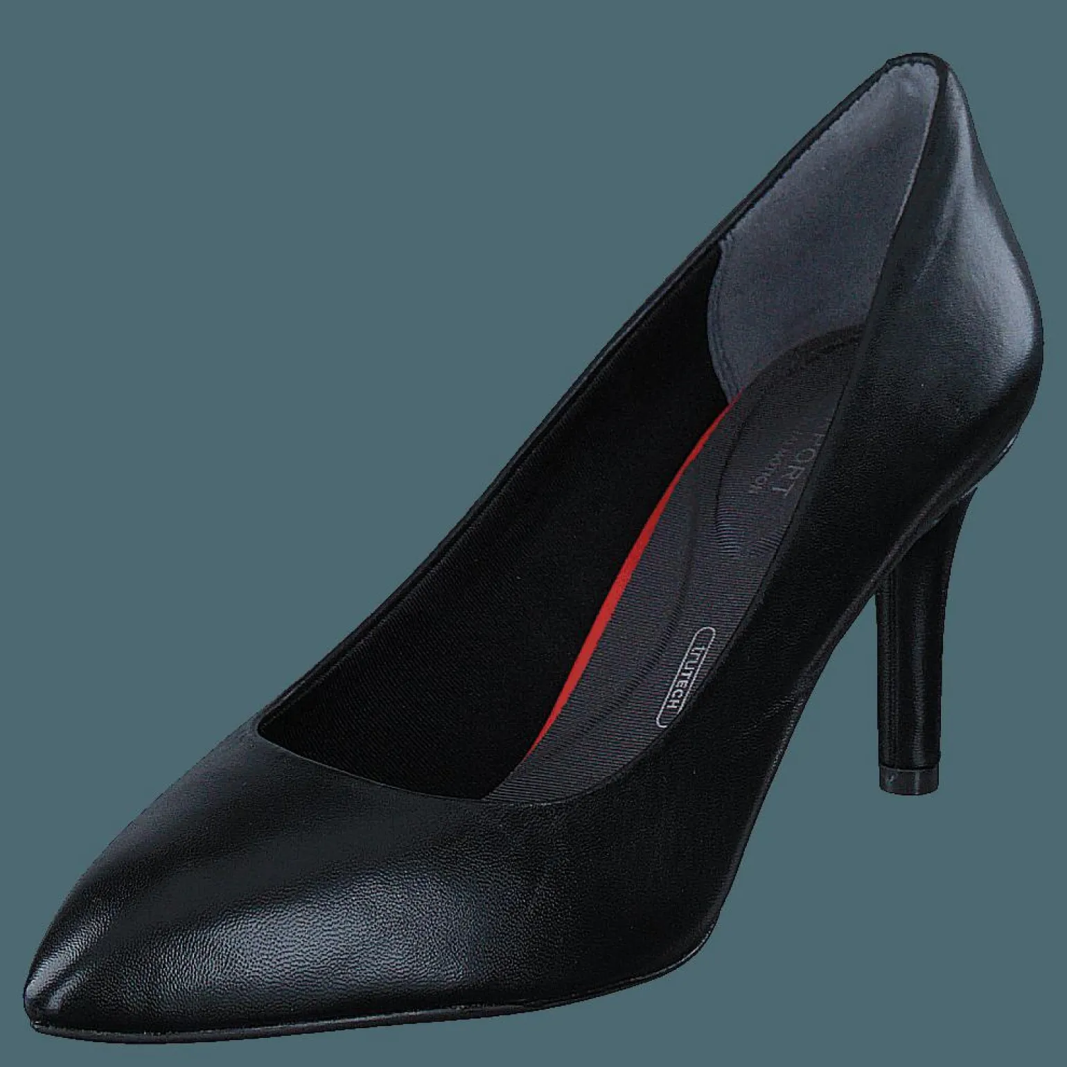 Total Motion 75mm Pointy Toe Black