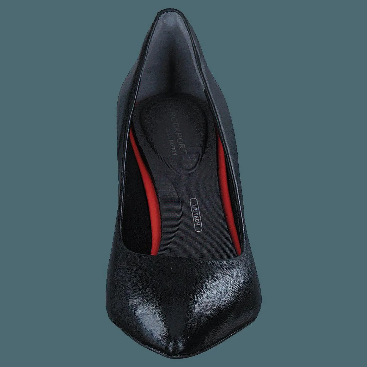 Total Motion 75mm Pointy Toe Black