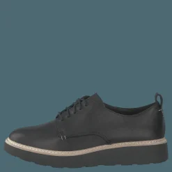 Trace Walk Black Leather