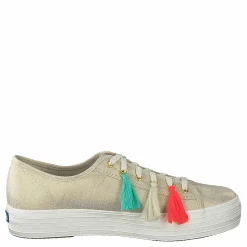 Triple Kick Tassle Natural / Gold