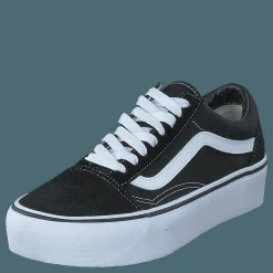 UA Old Skool Platform Black/White