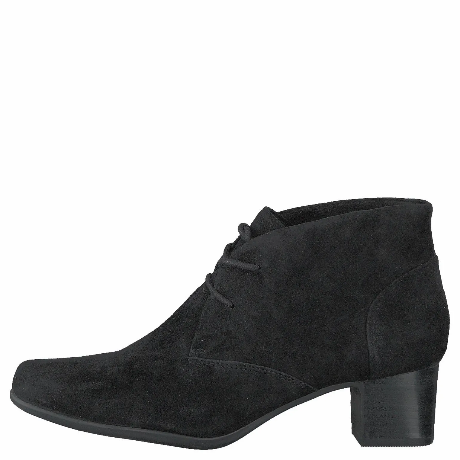 Un Damson Tie Black Suede