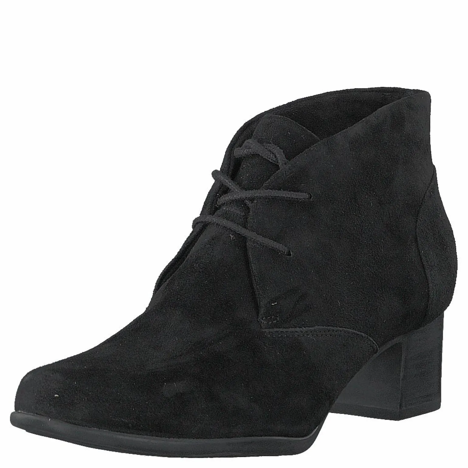 Un Damson Tie Black Suede