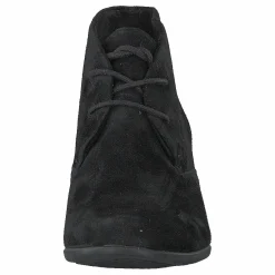 Un Damson Tie Black Suede